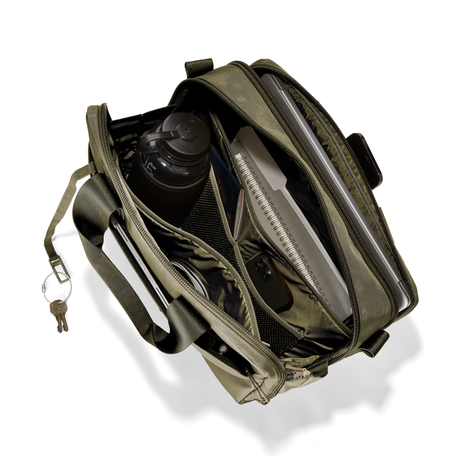 Berlin Travel Brief In Dark Moss 10 Berlin Travel Brief In Dark Moss - Image 10