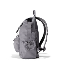 Brooklyn Flap Top Backpack In Ash 20 Brooklyn Flap Top Backpack In Ash -Hot Sale Dagne Dover Store Travel Brooklyn Ash SideLeft