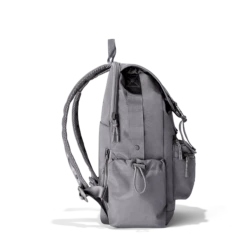 Brooklyn Flap Top Backpack In Ash 16 Brooklyn Flap Top Backpack In Ash -Hot Sale Dagne Dover Store Travel Brooklyn Ash SideRight