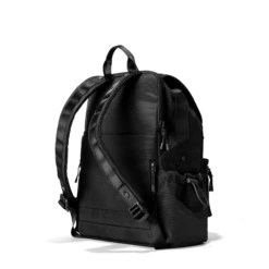 Brooklyn Flap Top Backpack In Onyx -Hot Sale Dagne Dover Store Travel Brooklyn Onyx 3QtrBackRight