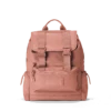 Brooklyn Flap Top Backpack In Warm Dust
