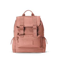 Brooklyn Flap Top Backpack In Warm Dust