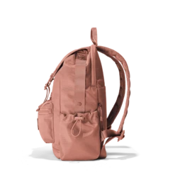 Brooklyn Flap Top Backpack In Warm Dust -Hot Sale Dagne Dover Store Travel Brooklyn WarmDust SideLeft