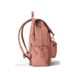 Brooklyn Flap Top Backpack In Warm Dust -Hot Sale Dagne Dover Store Travel Brooklyn WarmDust SideRight