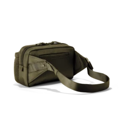 Cairo Sling Bag In Dark Moss -Hot Sale Dagne Dover Store Travel Cairo DarkMoss 3QtrBackLeft angle