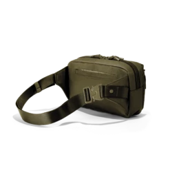 Cairo Sling Bag In Dark Moss -Hot Sale Dagne Dover Store Travel Cairo DarkMoss 3QtrBackRight angle