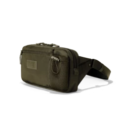 Cairo Sling Bag In Dark Moss -Hot Sale Dagne Dover Store Travel Cairo DarkMoss 3QtrFrontLeft angle