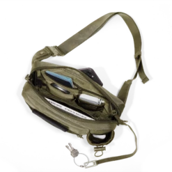 Cairo Sling Bag In Dark Moss -Hot Sale Dagne Dover Store Travel Cairo DarkMoss Topdown Accessories