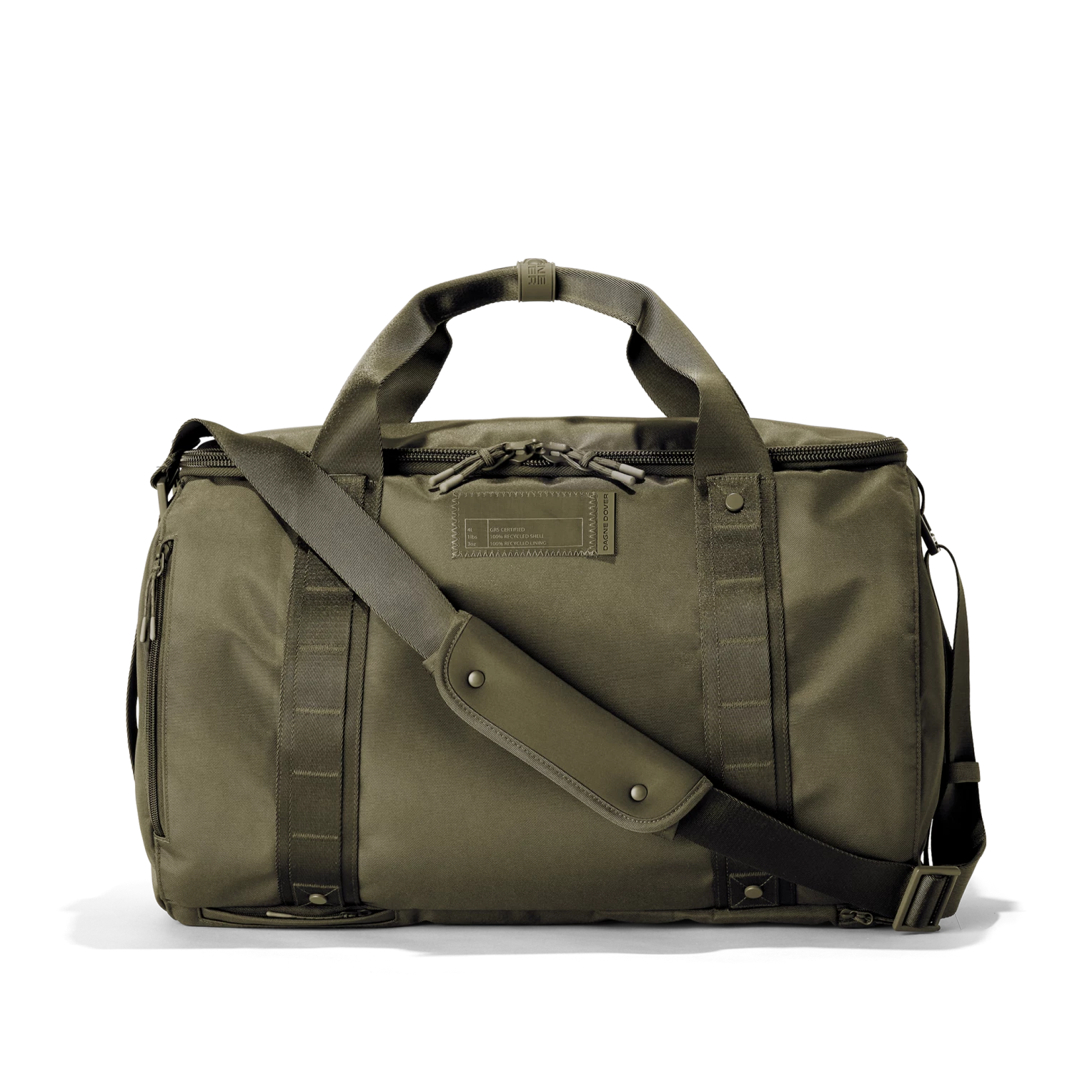 Lagos Convertible Duffle In Dark Moss, Large 2 Lagos Convertible Duffle In Dark Moss, Large - Image 2