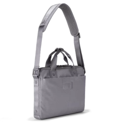 Oslo Slim Laptop Bag In Ash -Hot Sale Dagne Dover Store Travel Oslo Ash 3QtrFrontRight V2