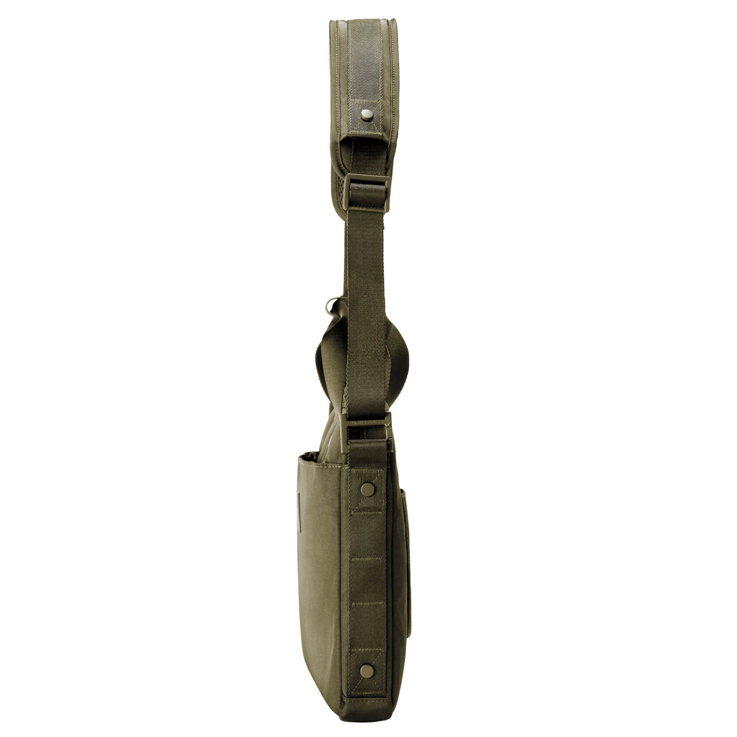 Oslo Slim Laptop Bag In Dark Moss 9 Oslo Slim Laptop Bag In Dark Moss - Image 9