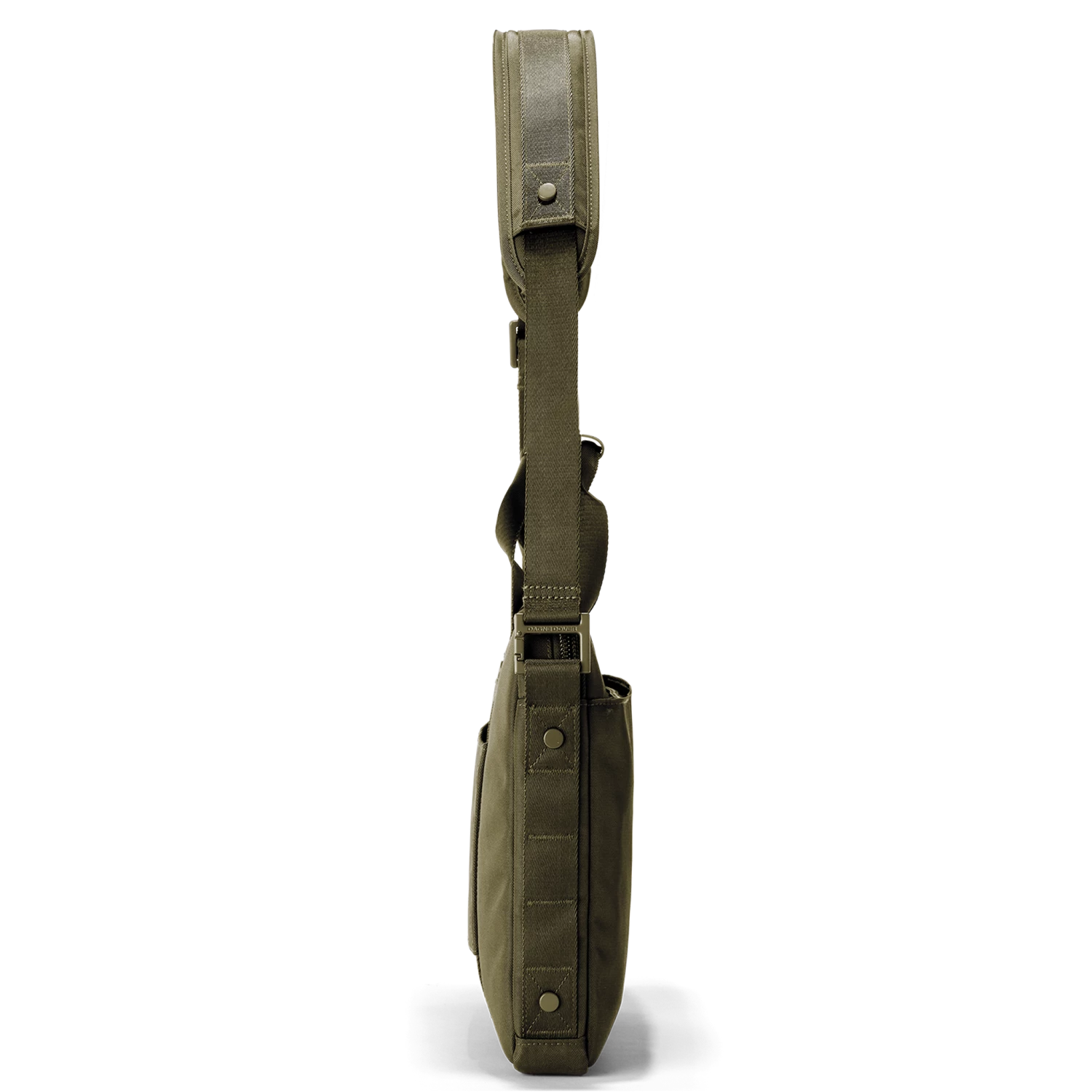 Oslo Slim Laptop Bag In Dark Moss 5 Oslo Slim Laptop Bag In Dark Moss - Image 5