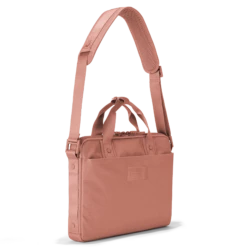 Oslo Slim Laptop Bag In Warm Dust -Hot Sale Dagne Dover Store Travel Oslo WarmDust 3QtrFrontRight V2