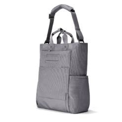 Petra Convertible Tote In Ash -Hot Sale Dagne Dover Store Travel Petra Ash 3QtrBackRight