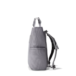 Petra Convertible Tote In Ash -Hot Sale Dagne Dover Store Travel Petra Ash SideLeft Backpack