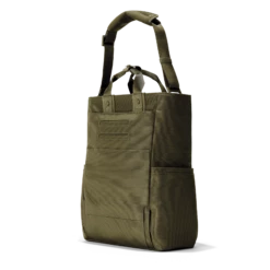 Petra Convertible Tote In Dark Moss -Hot Sale Dagne Dover Store Travel Petra DarkMoss 3QtrBackRight
