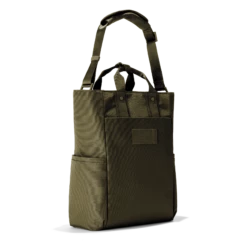 Petra Convertible Tote In Dark Moss -Hot Sale Dagne Dover Store Travel Petra DarkMoss 3QtrFrontRight