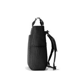 Petra Convertible Tote In Onyx -Hot Sale Dagne Dover Store Travel Petra Onyx SideLeft Backpack