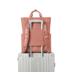 Petra Convertible Tote In Warm Dust -Hot Sale Dagne Dover Store Travel Petra WarmDust Back Luggage