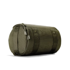 Seoul Dopp Kit In Dark Moss, Large -Hot Sale Dagne Dover Store Travel Seoul L DarkMoss 3QtrBackLeft